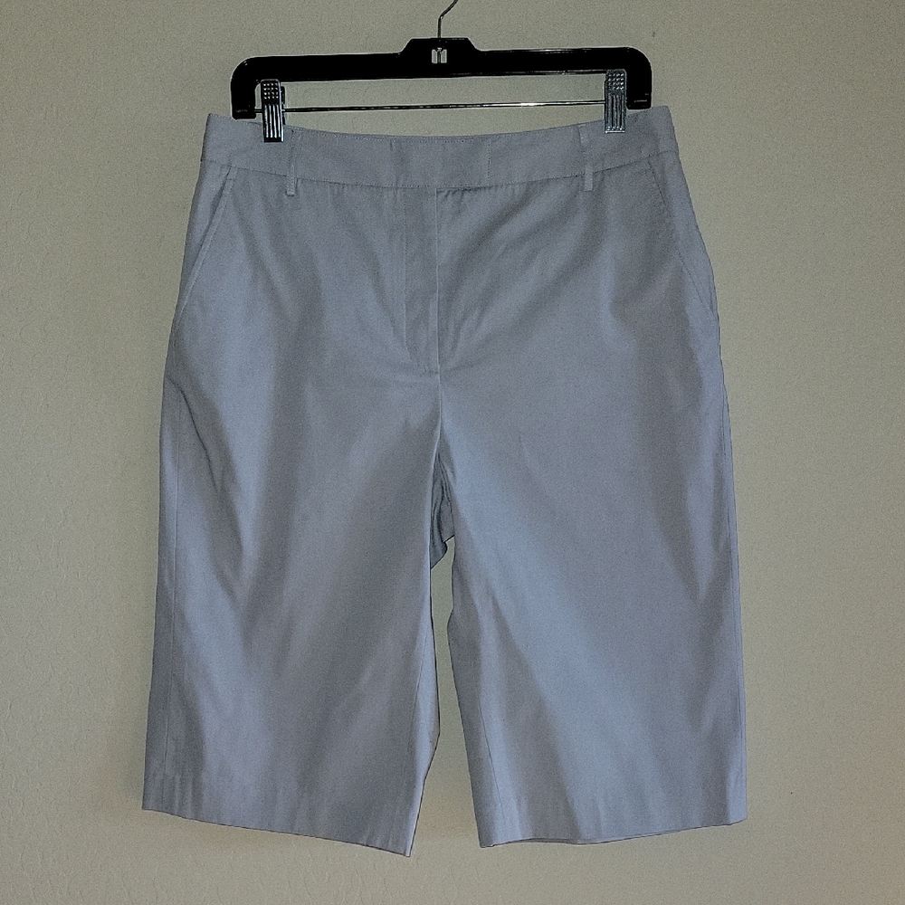 Sutton Studio Women's Soft Gray Bermuda Shorts